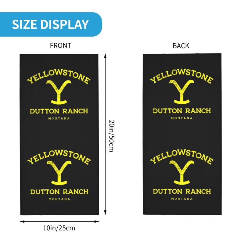 Yellowstone Dutton Ranch Print - Neck Gaiter Fleece recensione e prezzo