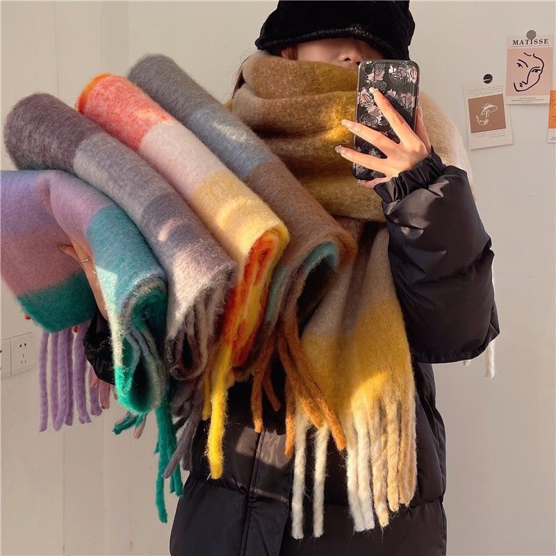 2025New Winter Thick Warm Scar - Shawl Wrap Winter recensione e prezzo