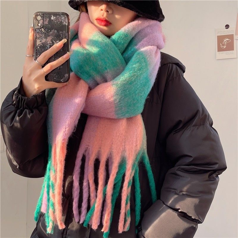 2025New Winter Thick Warm Scar - Shawl Wrap Winter recensione e prezzo