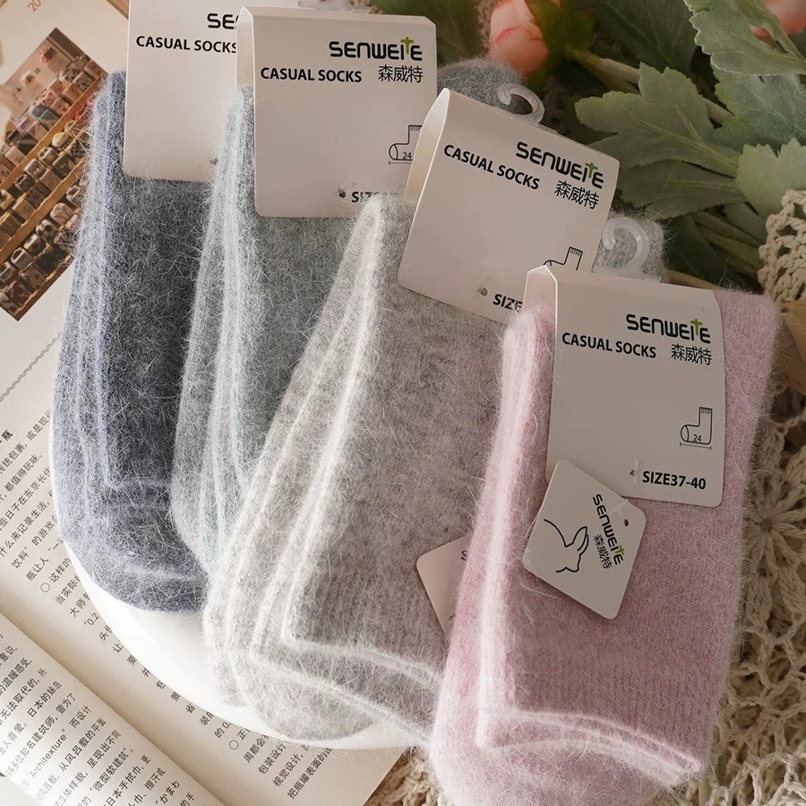 Women Winter Thick Wool Mid-Ca - Thermal Sock Wool recensione e prezzo
