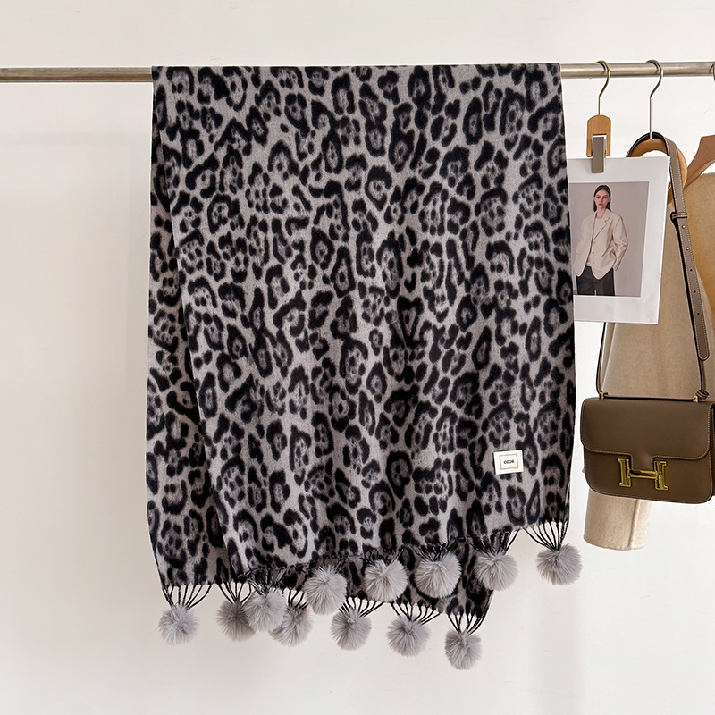 New Luxury Winter Leopard Two- - Cashmere Pashmina Wrap recensione e prezzo