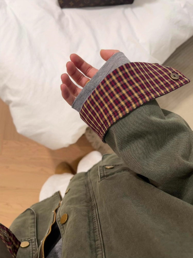 Vintage Army Green Denim Jacke - Down Jacket Packable recensione e prezzo