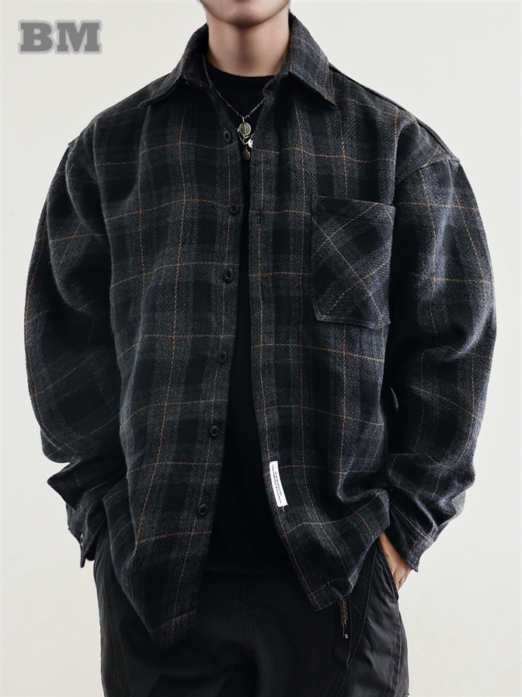 Mens Flannel Shirts American V - Flannel Shirt Lined recensione e prezzo