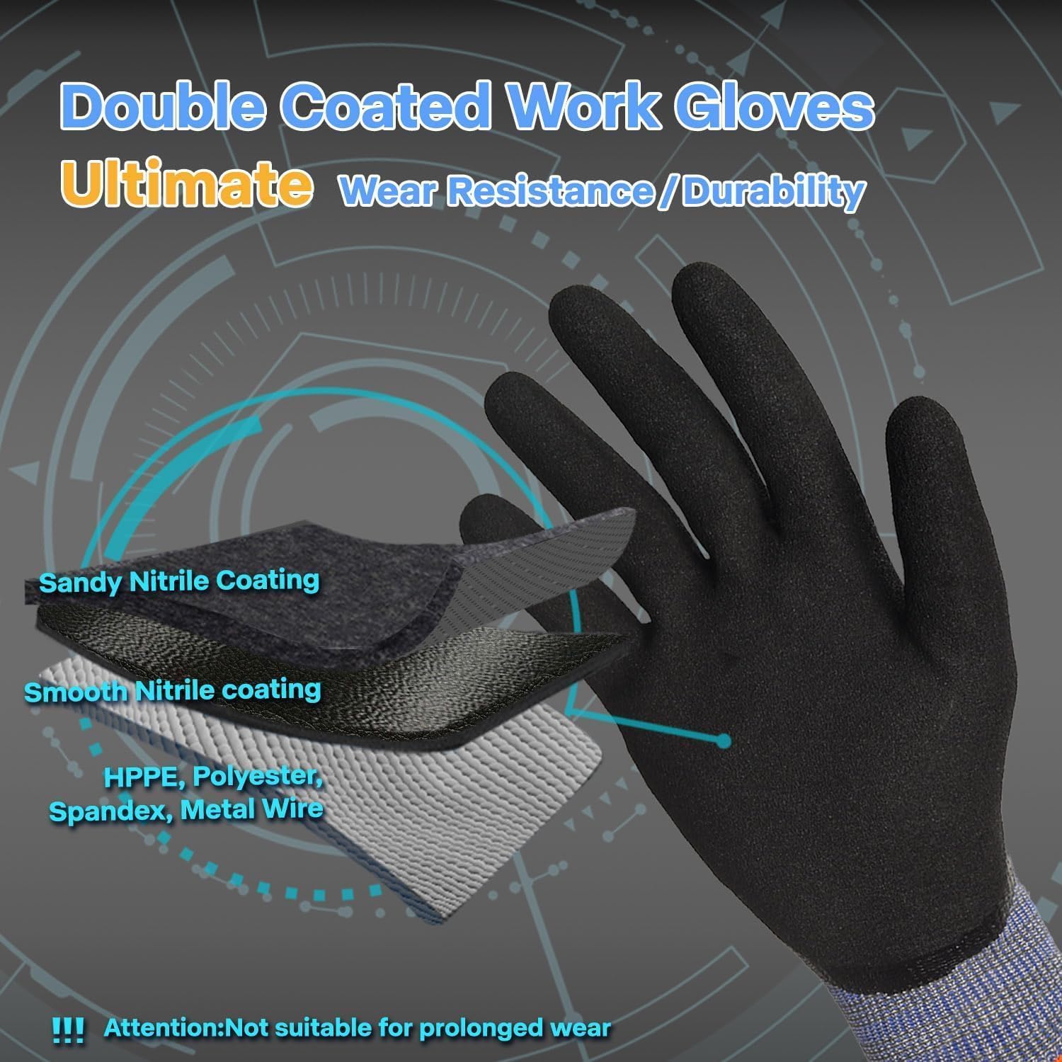 ANSI A9 Cut Resistant Gloves,  - Touch Screen Gloves recensione e prezzo