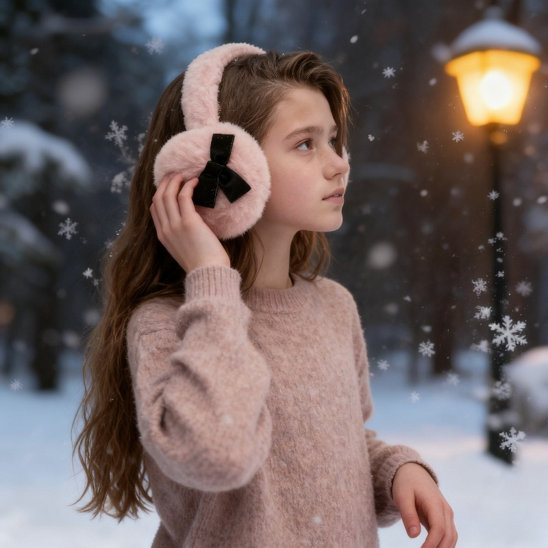 1pc Women's Winter Solid Color - Earmuffs Foldable recensione e prezzo
