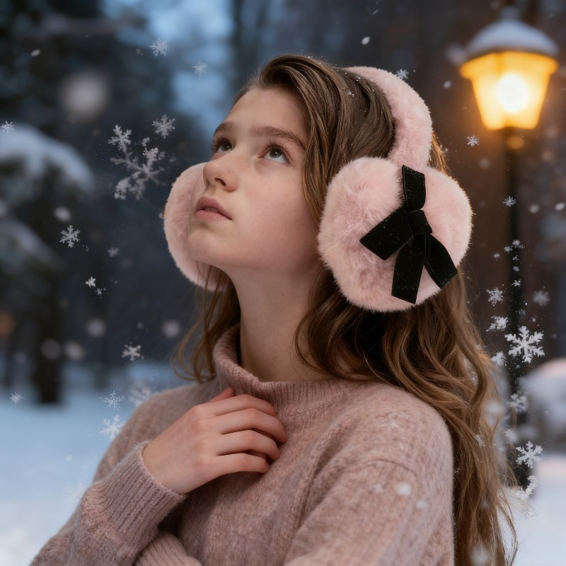 1pc Women's Winter Solid Color - Earmuffs Foldable recensione e prezzo