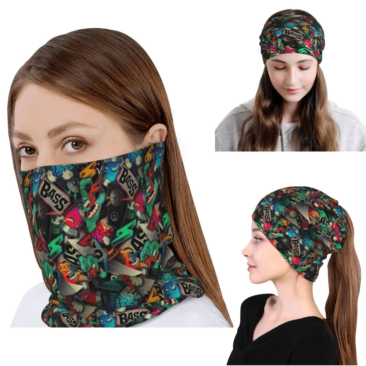Urban Pattern Hip Hop Graffiti - Knit Beanie Hat Warm recensione e prezzo
