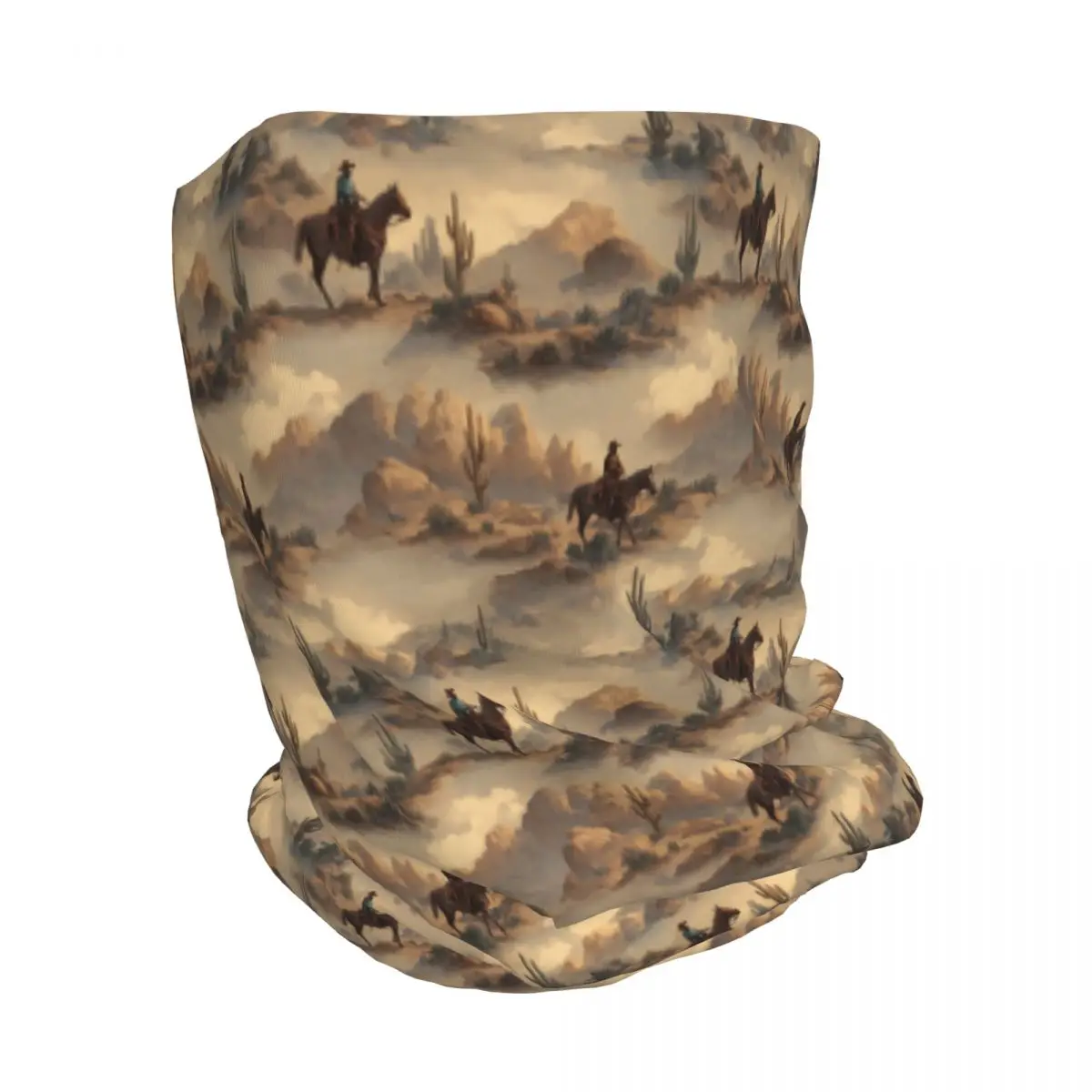 Cowboy In Desert Western Lands - Knit Beanie Hat Warm recensione e prezzo