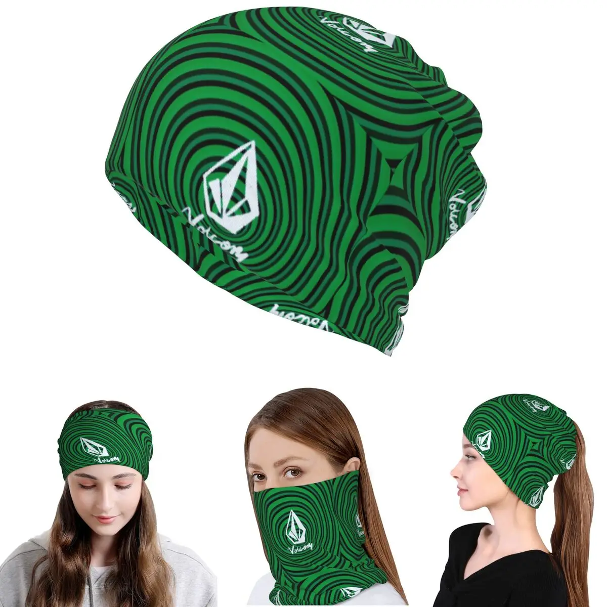 V-Volcom Logo Bandana Neck Gai - Knit Beanie Hat Warm recensione e prezzo