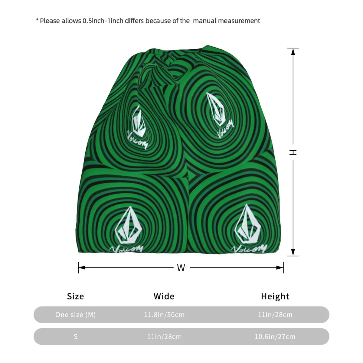 V-Volcom Logo Bandana Neck Gai - Knit Beanie Hat Warm recensione e prezzo