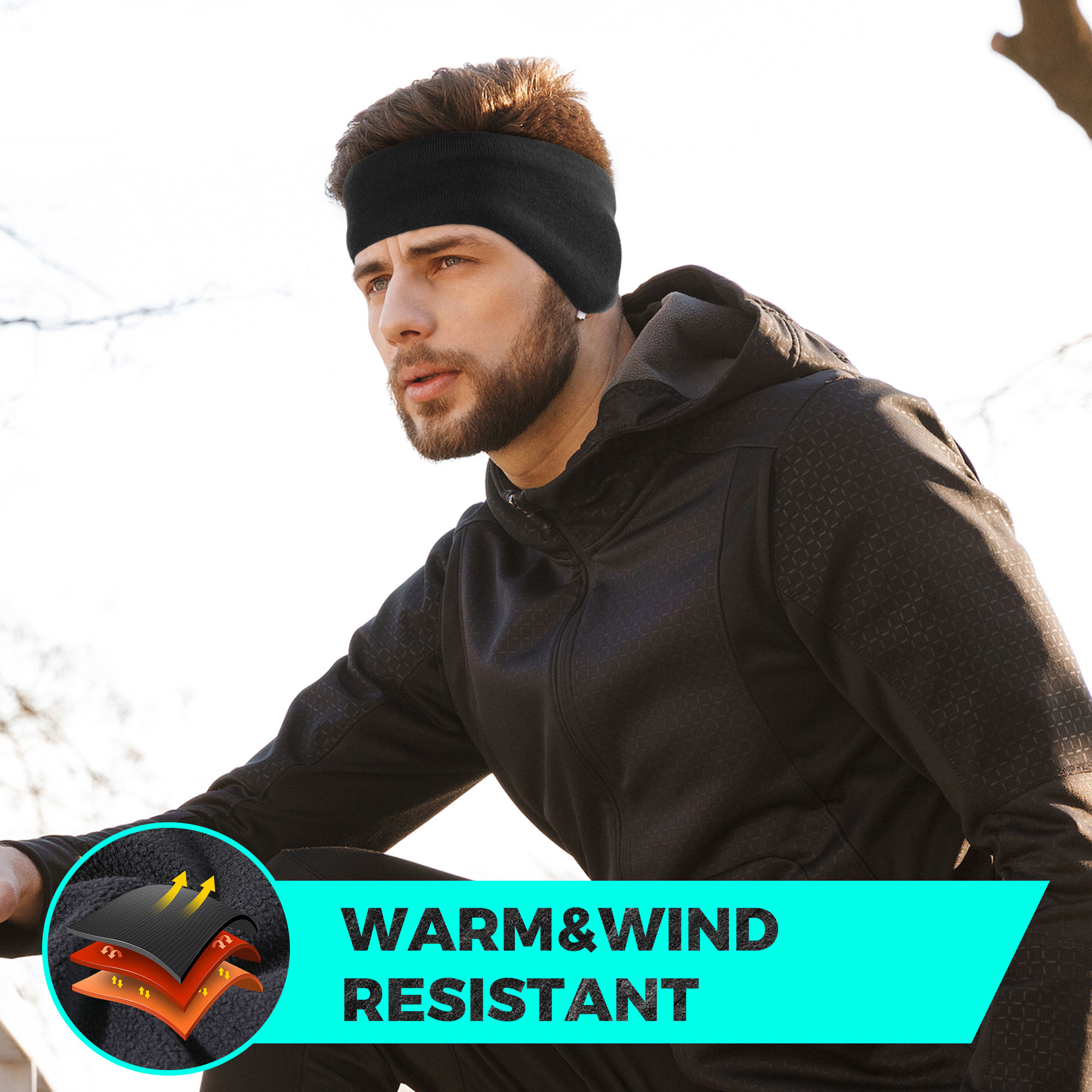 Winter Fleece Bandana Double-l - Winter Headband Fleece recensione e prezzo