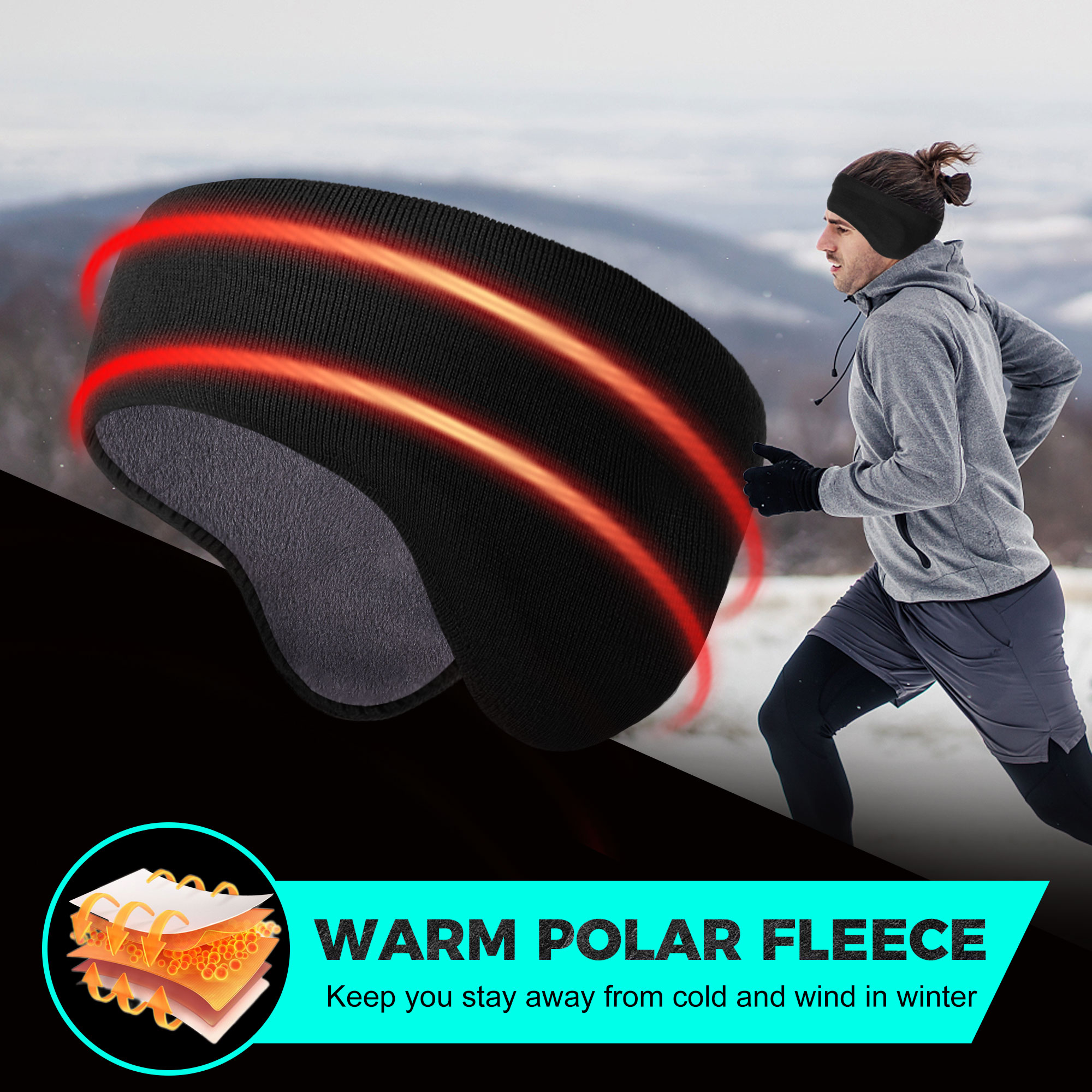 Winter Fleece Bandana Double-l - Winter Headband Fleece recensione e prezzo