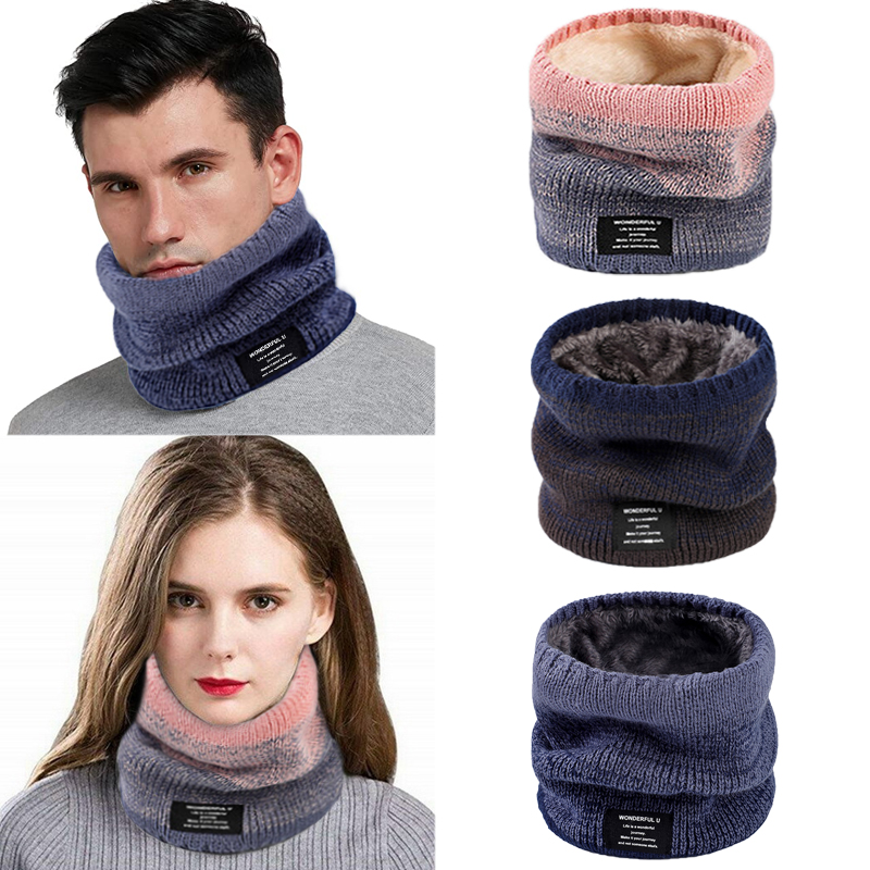 Winter Women Men's Knitted Gra - Wool Scarf Men recensione e prezzo