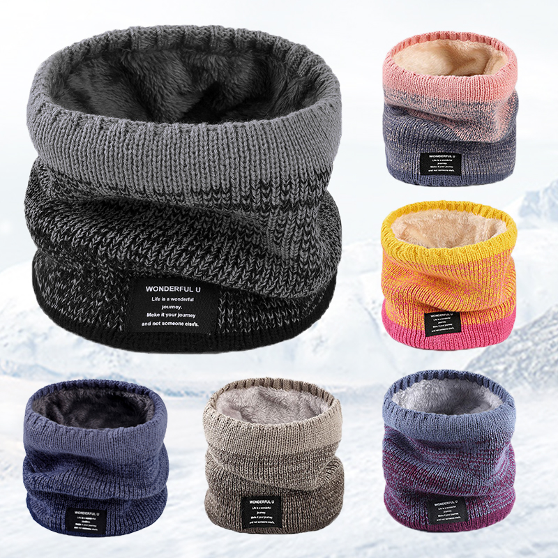 Winter Women Men's Knitted Gra - Wool Scarf Men recensione e prezzo