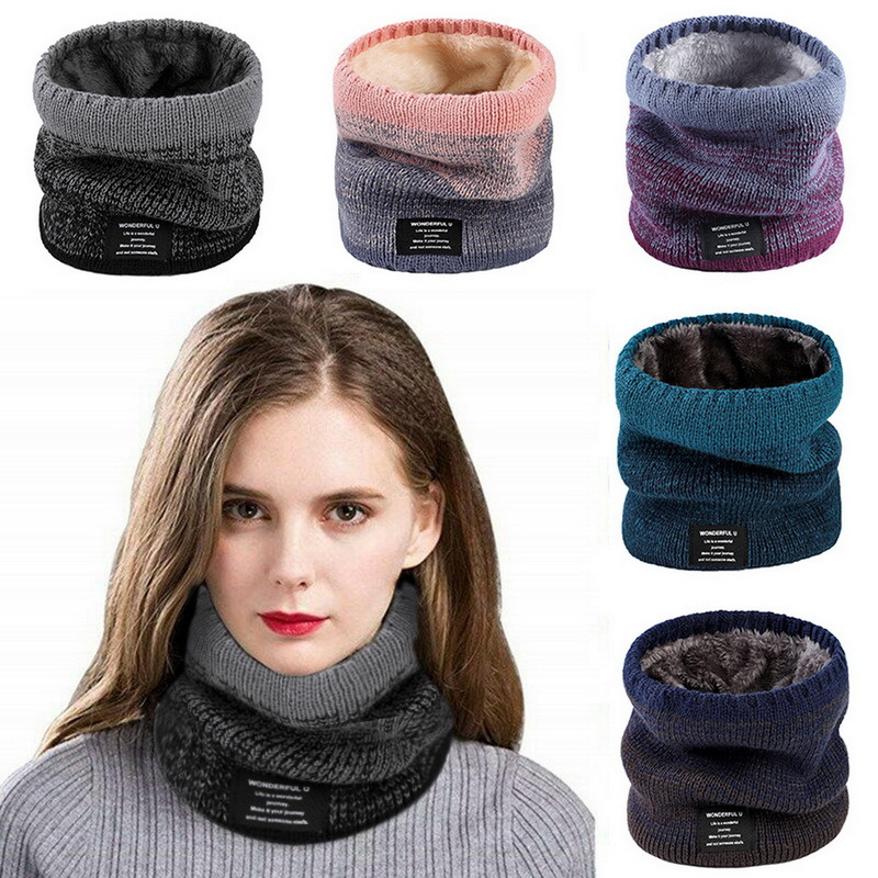 Winter Women Men's Knitted Gra - Wool Scarf Men recensione e prezzo