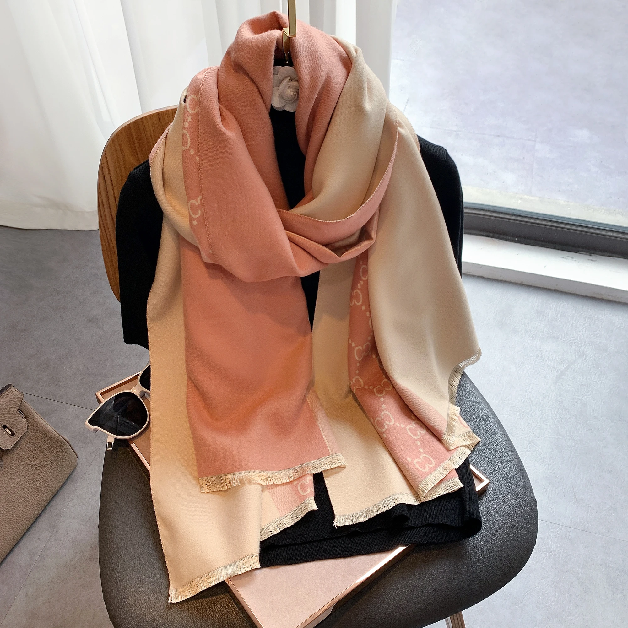 2025 Autumn and Winter New Eur - Wool Scarf Men recensione e prezzo