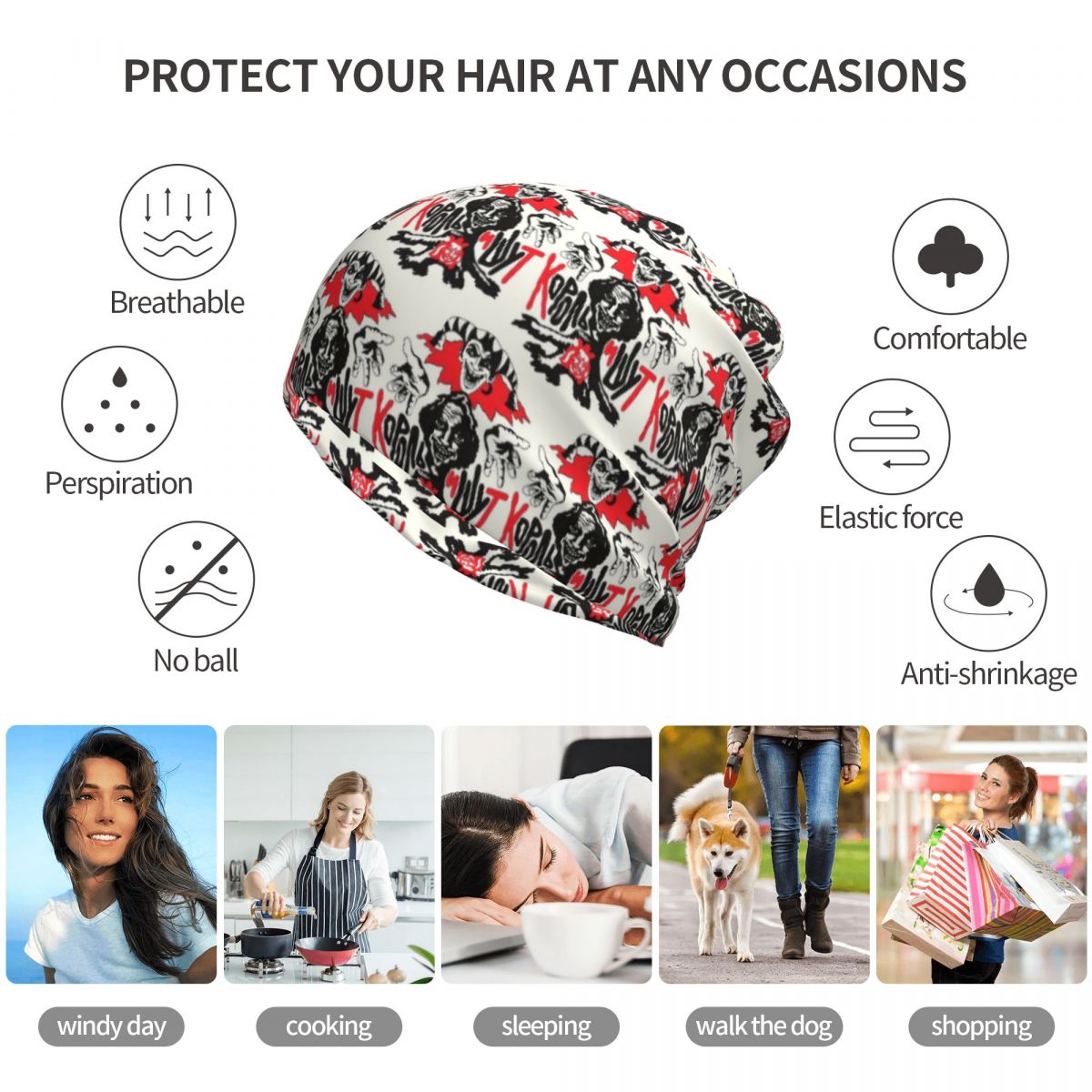 Russian Korol I Shut The King  - Knit Beanie Hat Warm recensione e prezzo
