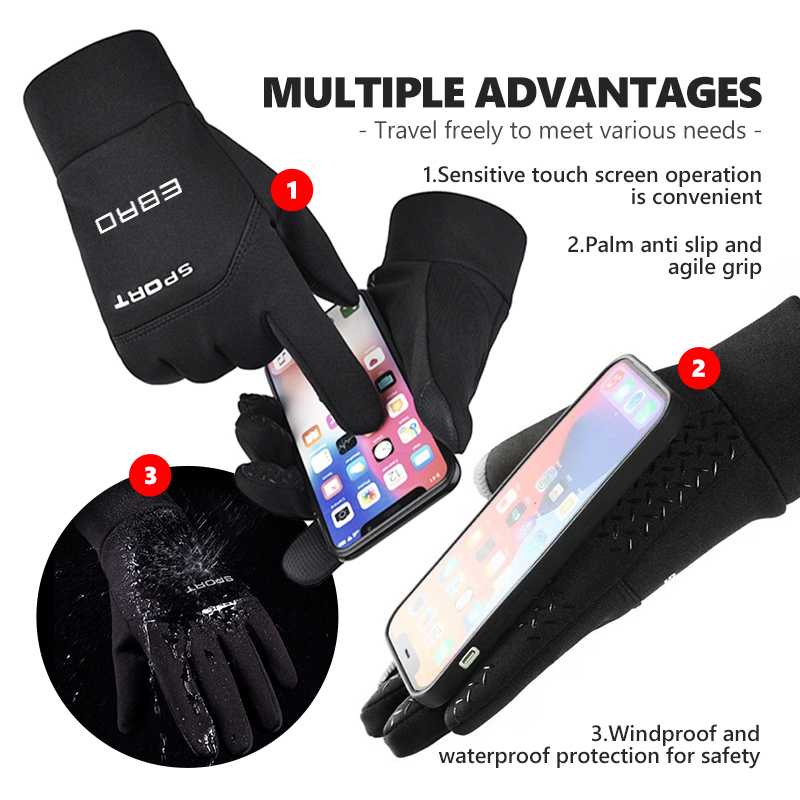 Waterproof Winter Warm Gloves  - Touch Screen Gloves recensione e prezzo