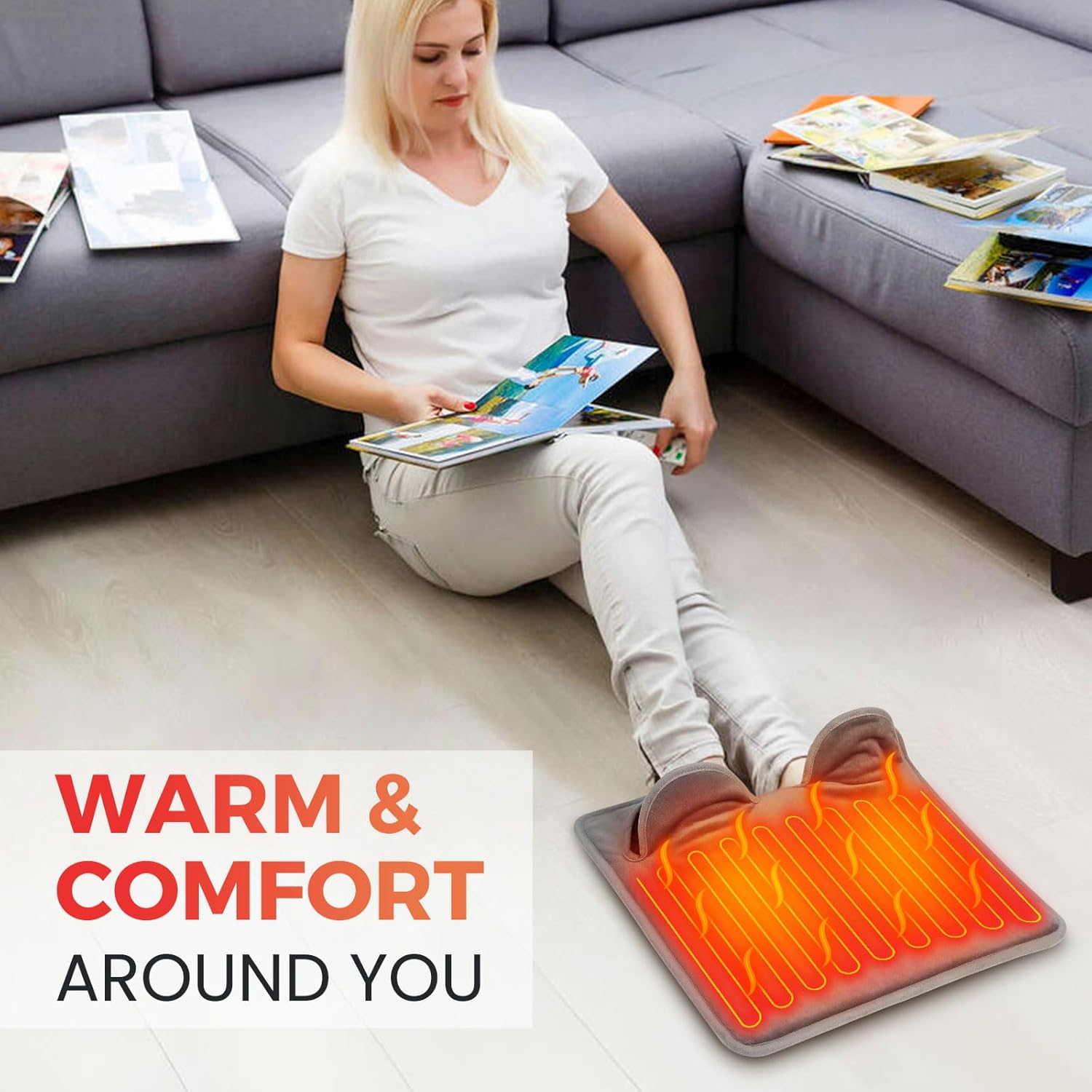 Electric Foot Warmer Plush Sof - Hand Warmer Electric recensione e prezzo