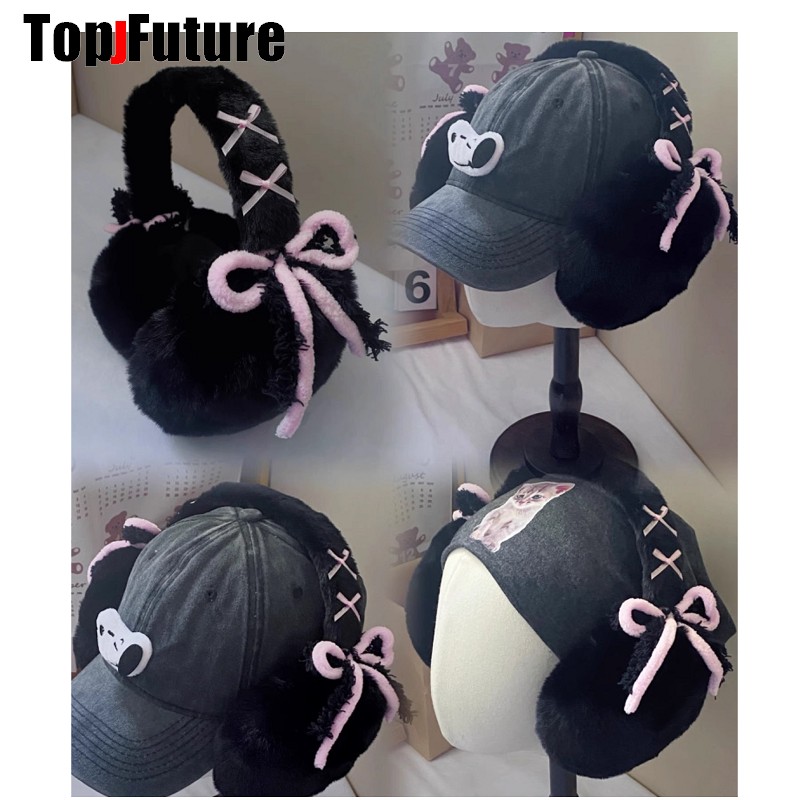 Harajuku Y2k Cute Sweet Lolita - Earmuffs Foldable recensione e prezzo