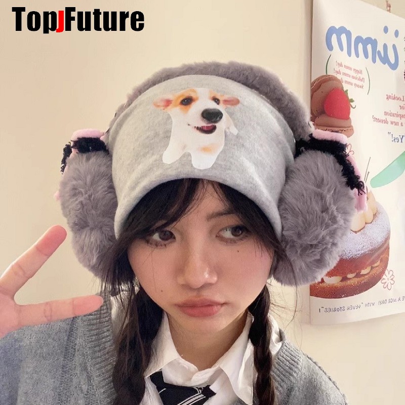 Harajuku Y2k Cute Sweet Lolita - Earmuffs Foldable recensione e prezzo