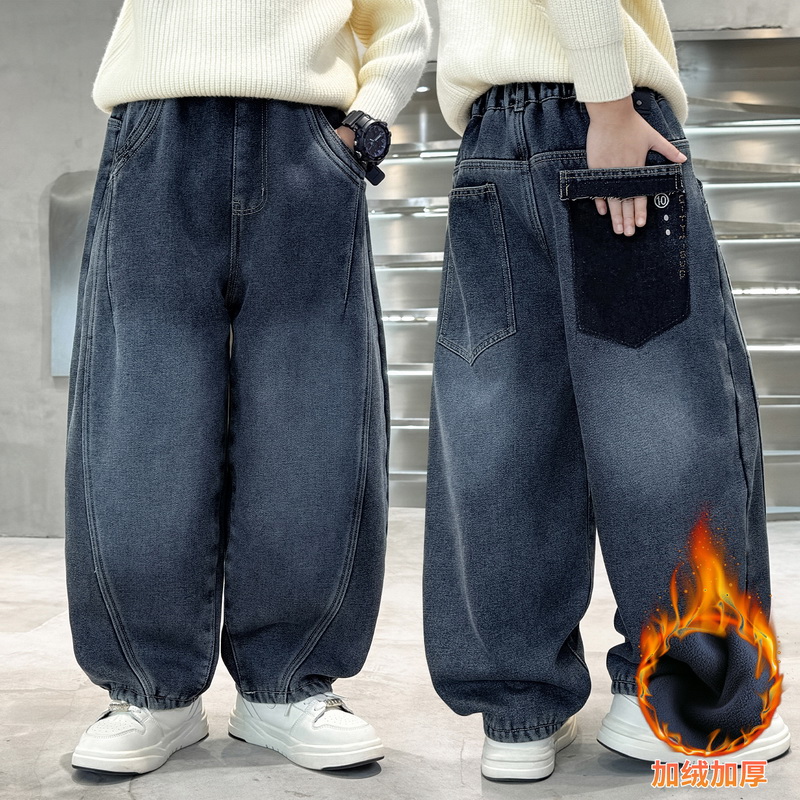 Kids Retro Thermal Jeans Sweat - Corduroy Pant Warm recensione e prezzo