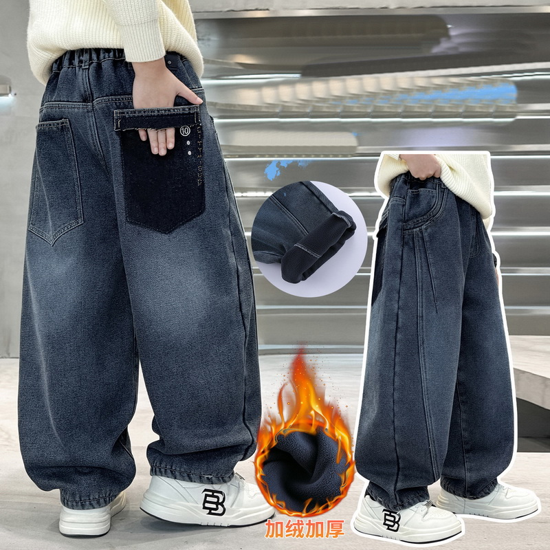 Kids Retro Thermal Jeans Sweat - Corduroy Pant Warm recensione e prezzo