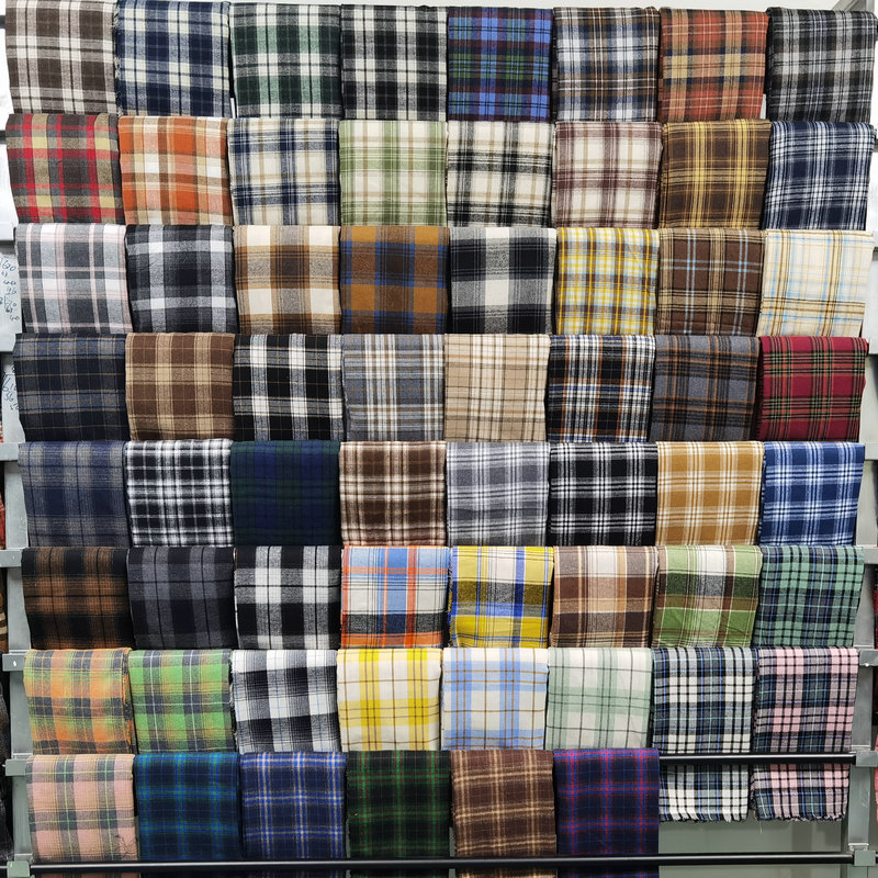 Twill Plaid Flannel Fabric By  - Flannel Shirt Lined recensione e prezzo