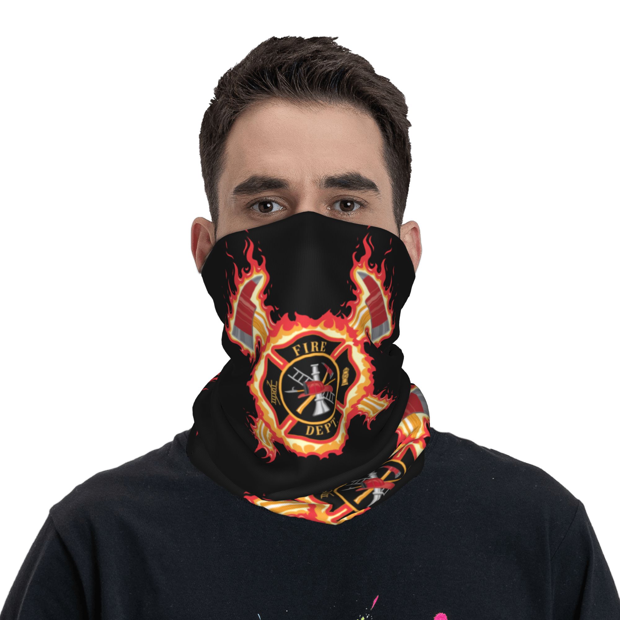 Custom Firefighter Cross Banda - Neck Gaiter Fleece recensione e prezzo