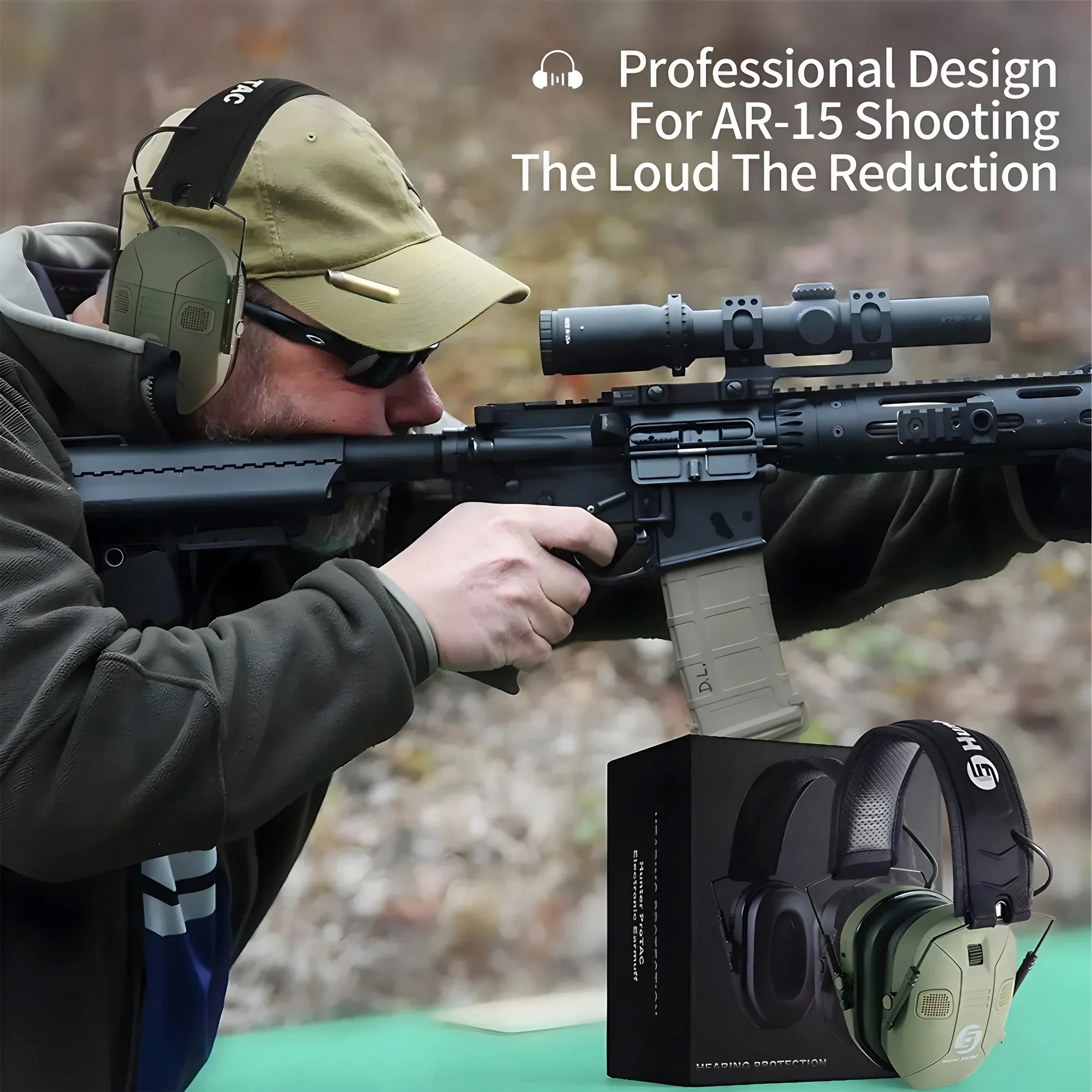 Foldable Tactical Electronic E - Earmuffs Foldable recensione e prezzo
