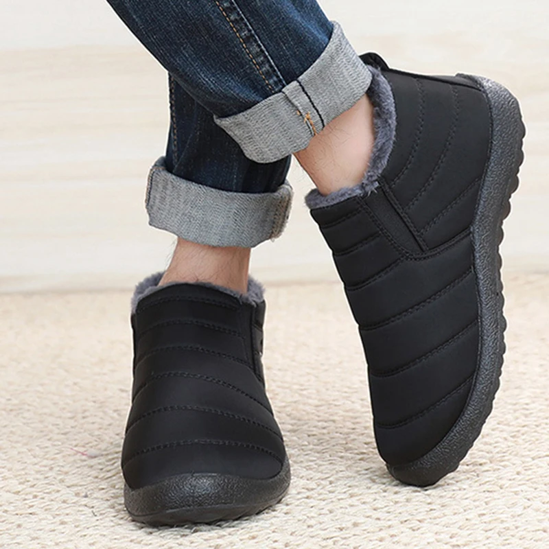 Fashion Men's Snow Boots Ankle - Waterproof Winter Boot recensione e prezzo