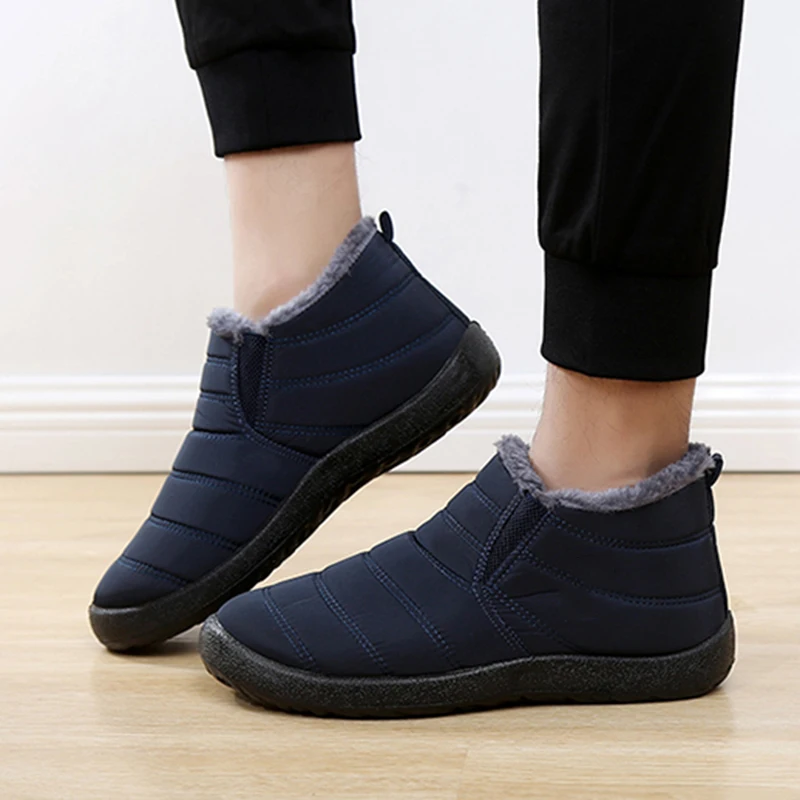 Fashion Men's Snow Boots Ankle - Waterproof Winter Boot recensione e prezzo