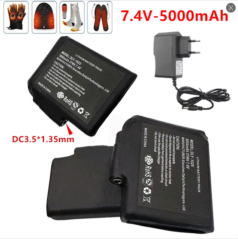 New High-quality7.4 V, 5000mAh - Heated Vest Battery recensione e prezzo
