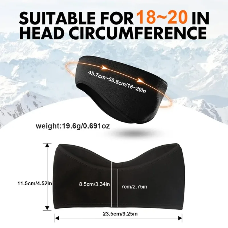 1Pcs Stylish Winter Headband E - Winter Headband Fleece recensione e prezzo