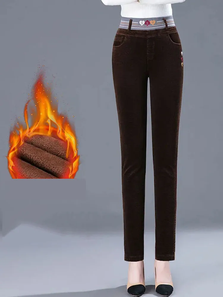 Winter Thicken Plush Lined Pen - Corduroy Pant Warm recensione e prezzo