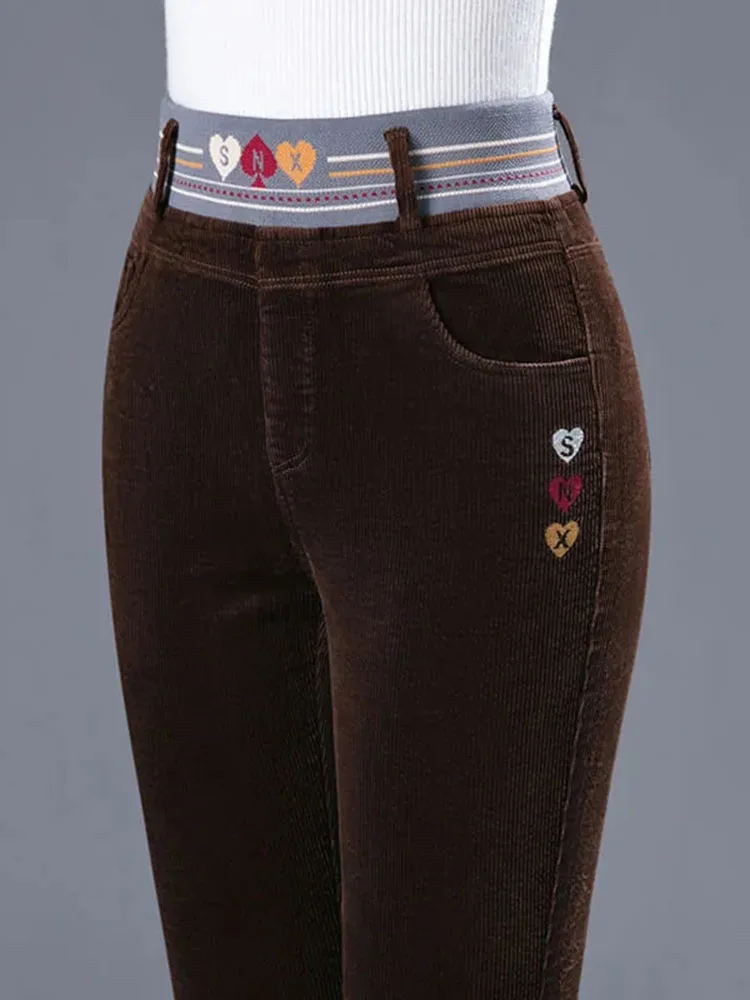 Winter Thicken Plush Lined Pen - Corduroy Pant Warm recensione e prezzo