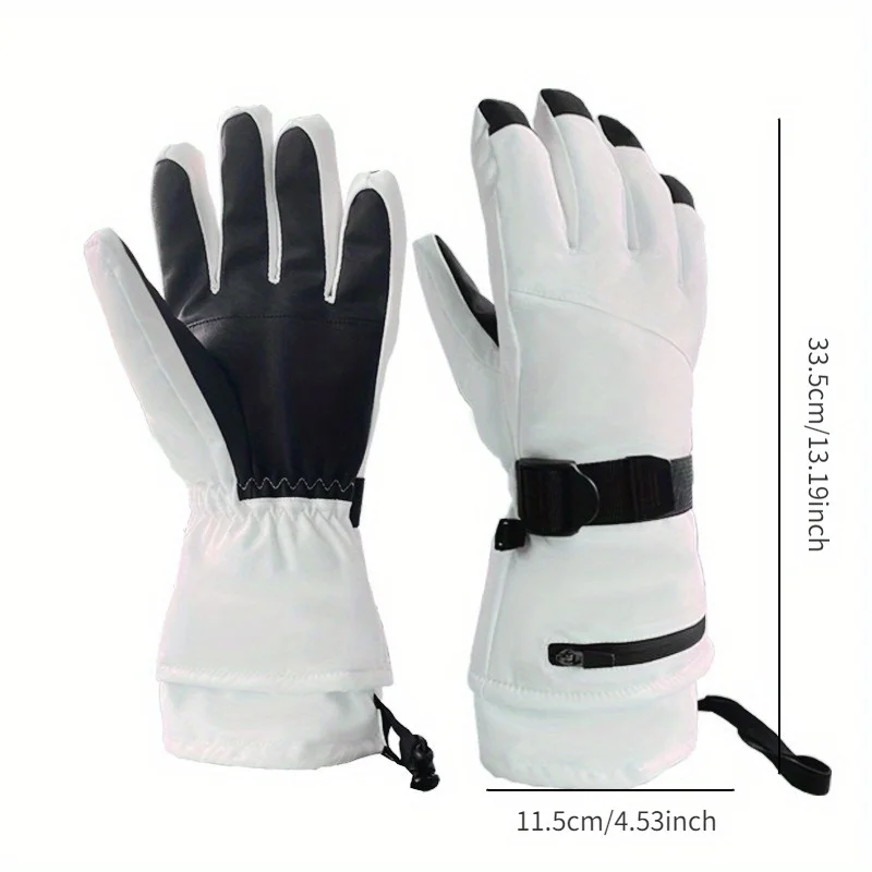Thermal Waterproof Ski Gloves  - Snow Glove Insulated recensione e prezzo