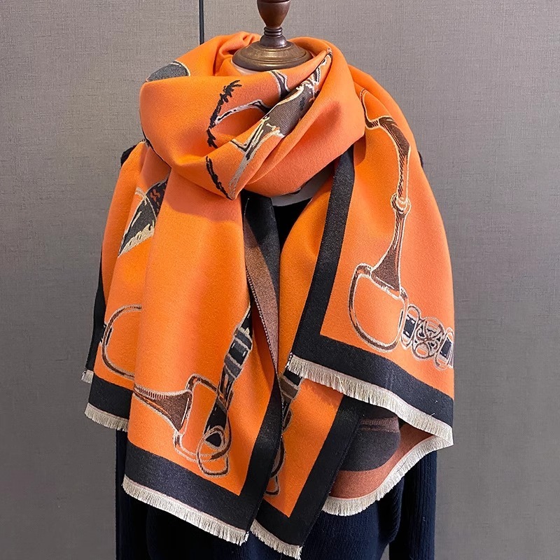 Retro Rider Horse Imitation Ca - Wool Scarf Men recensione e prezzo