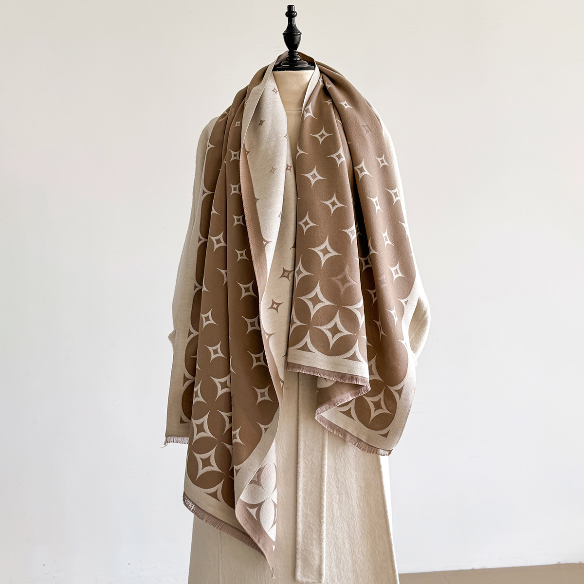 Luxury Winter Scarf Women Cash - Wool Scarf Men recensione e prezzo