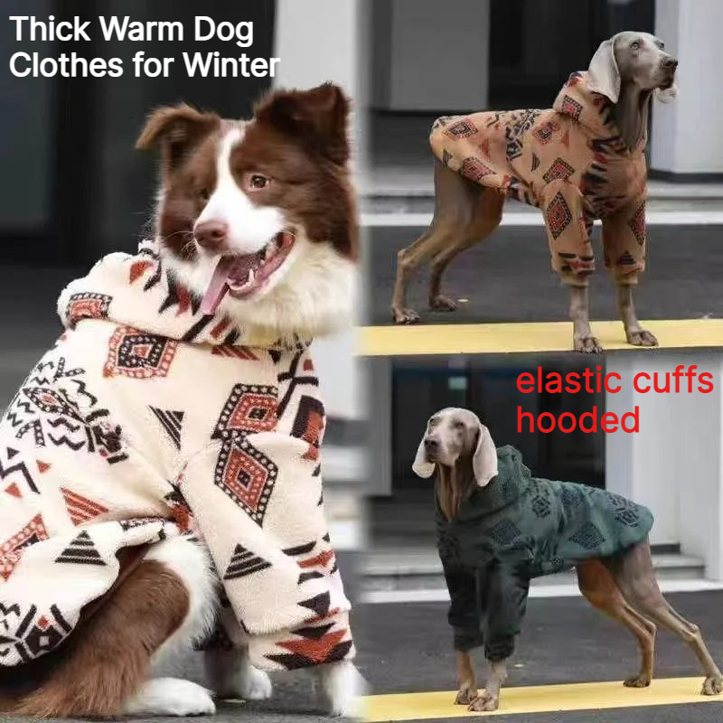 Winter Warm Hooded Dog Coat Sh - Sherpa Hoodie Fleece recensione e prezzo