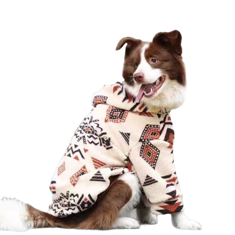 Winter Warm Hooded Dog Coat Sh - Sherpa Hoodie Fleece recensione e prezzo