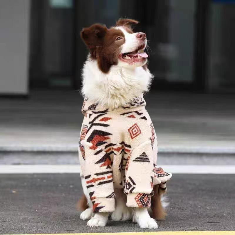 Winter Warm Hooded Dog Coat Sh - Sherpa Hoodie Fleece recensione e prezzo