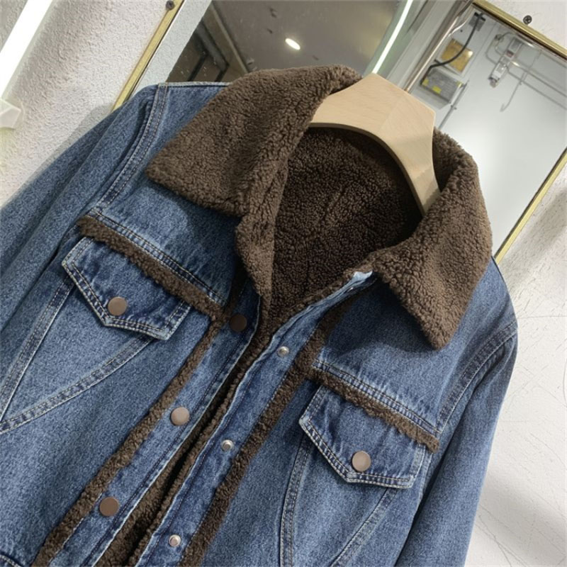 Thickened Denim Winter Coat Co - Down Jacket Packable recensione e prezzo