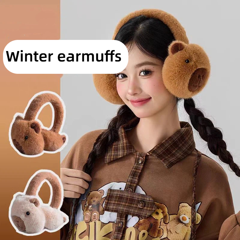 Cute Capibala Earmuffs Cartoon - Earmuffs Foldable recensione e prezzo