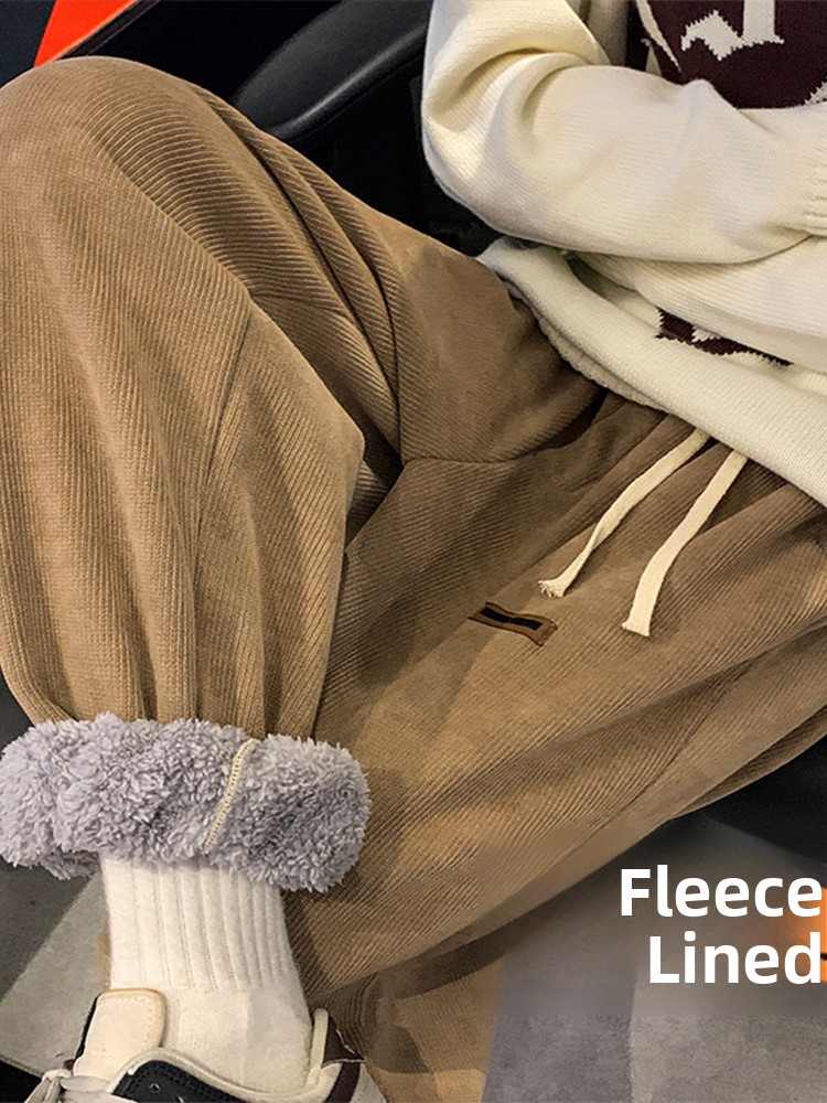Men's Corduroy Lamb Velvet Thi - Corduroy Pant Warm recensione e prezzo