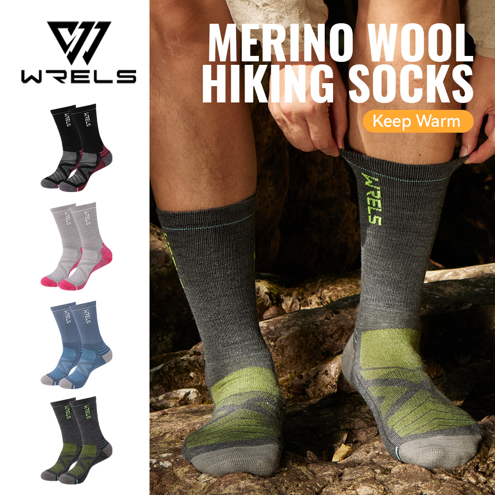 WRELS 1/2/3 Merino Wool Socks  - Thermal Sock Wool recensione e prezzo