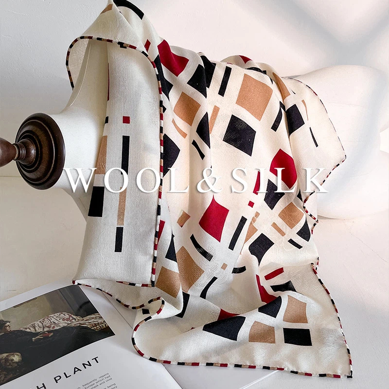 30% Silk 70% Wool Women's Scar - Wool Scarf Men recensione e prezzo