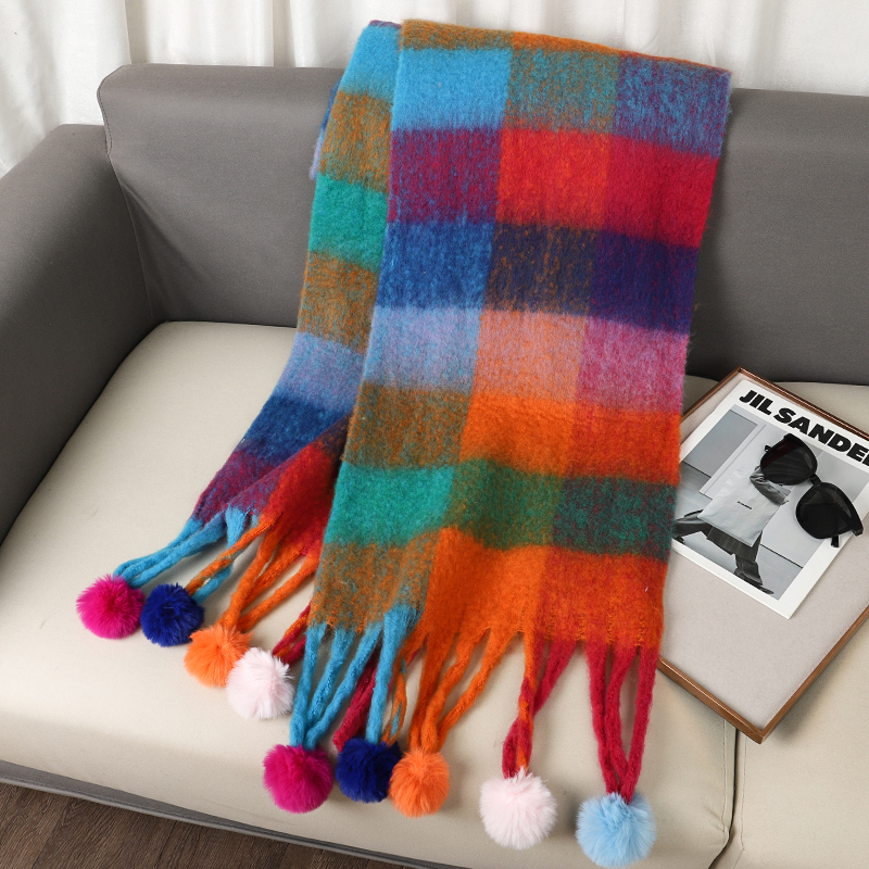 Luxury Plaid Scarf Winter Warm - Cashmere Pashmina Wrap recensione e prezzo