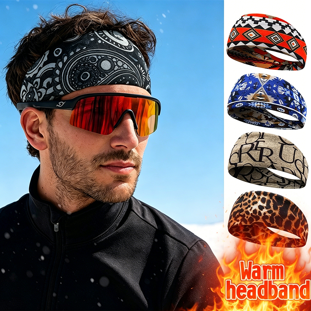 Printed Fleece Headband Winter - Fleece Ear Warmer Band recensione e prezzo
