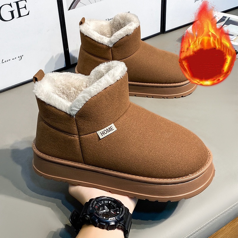Popular Autumn and Winter Flee - Waterproof Winter Boot recensione e prezzo
